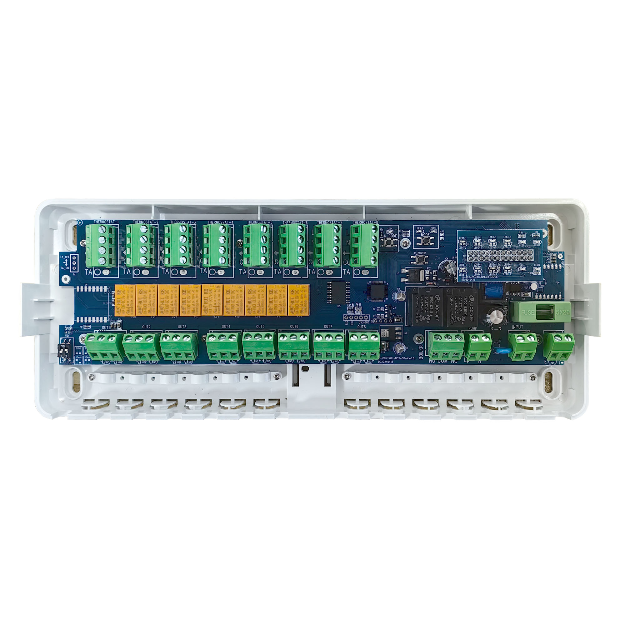 PT44-8 STANDARD Die Zentraleinheit für 8 Heizkreise – Bild 5